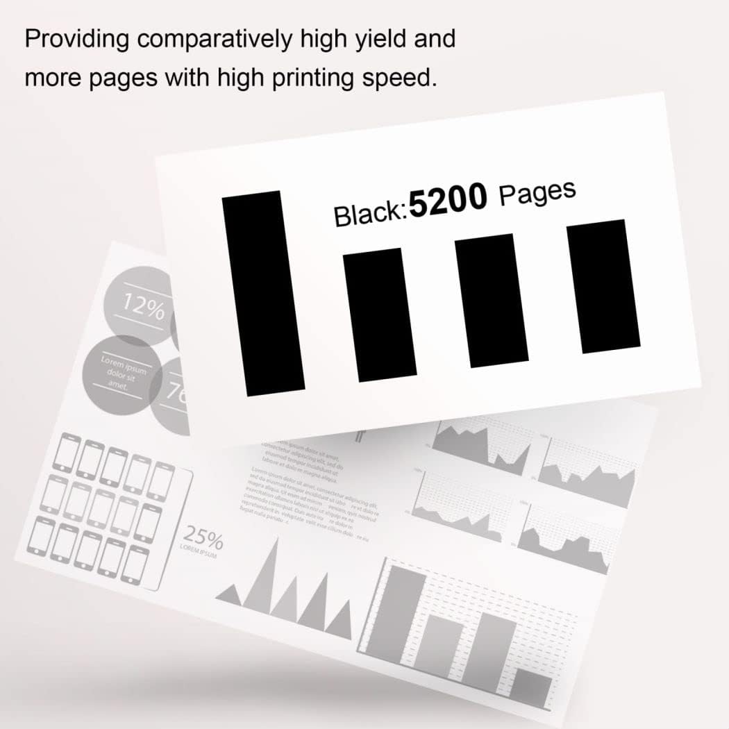 TRCK 1 Pack Black Compatible L50 50 Toner Cartridge Replacement for ImageClass D660 D661 D680 D760 D761 D780 D860 D861 D880 Printer TC-L50-1PK