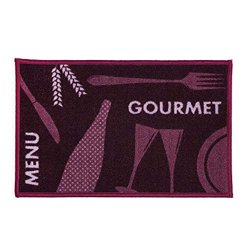 Tapete para Cozinha 40x60 cm Kitchen Menu - Kapazi