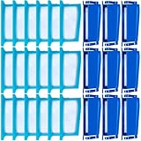 resplabs CPAP-Filter - Kompatibel mit dem Philips Respironics DreamStation 1 Maschine. 18 Einwegfilter, 9 wiederverwendbare Filter - 27 Filterpackungen