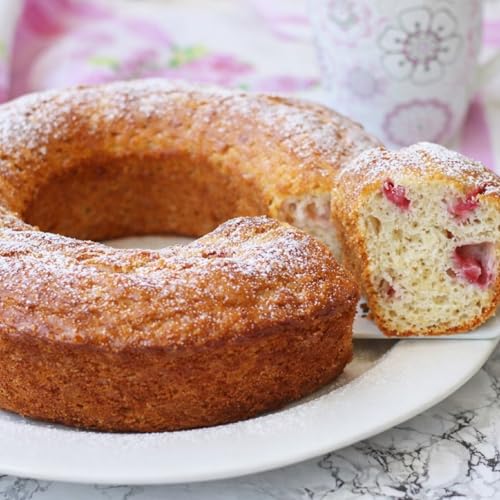 Ciambella alle Fragole e Yogurt Greco anche Bimby