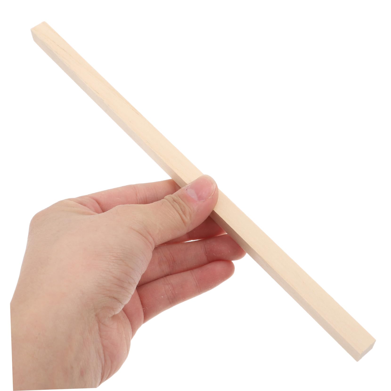 Anneome Selbstgemacht Holzstäbe aus Unbehandeltem Holz mit Glatter Oberfläche und Flexibler Struktur 60 Stück für Kreative Selbstgemacht Projekte und Modellbau