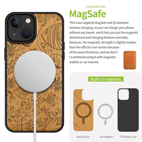 Coque iPhone 15 antichoc étui protecteur rigide compatible aimant MagSafe - 5