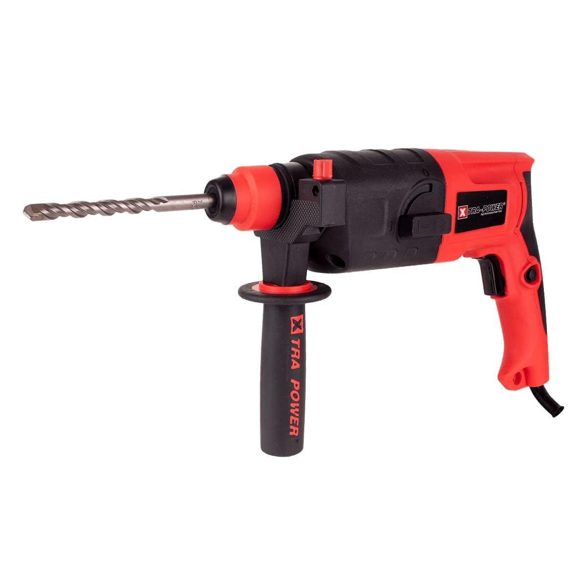 VENOM 500 W Electric Corded Power Rotary Hammer with Chuck and Adaptor (Model- XTRA-POWER) (20 mm Capacity, XPT-433) (Red & Black)