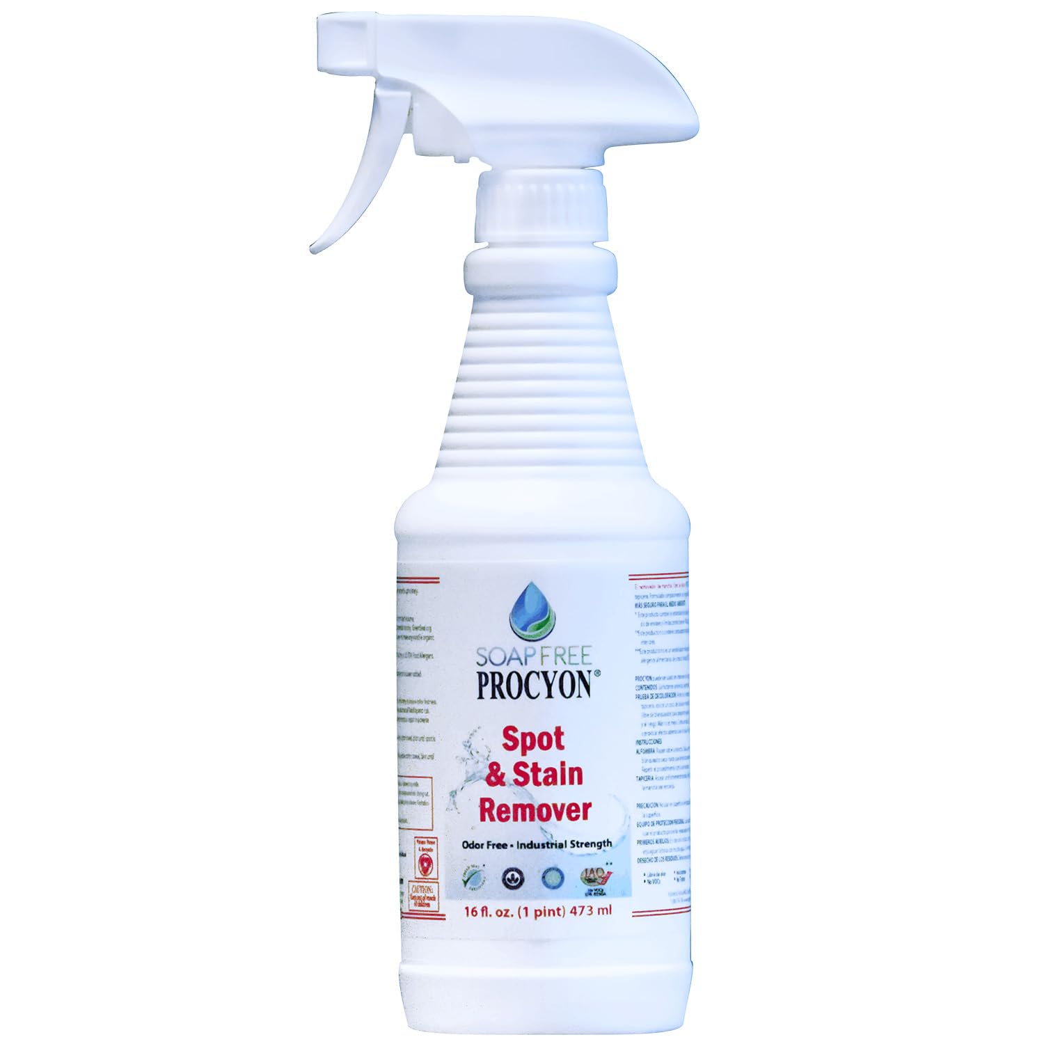 Soap Free Procyon 12 Each- 1 Case- 16 oz. Bottles Spot Remover - Ready to Use (RTU)