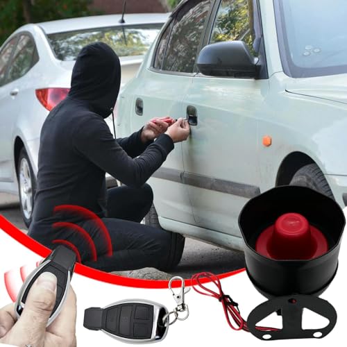 Alarma antirrobo para coche de 12V con 2 mandos a distancia 3
