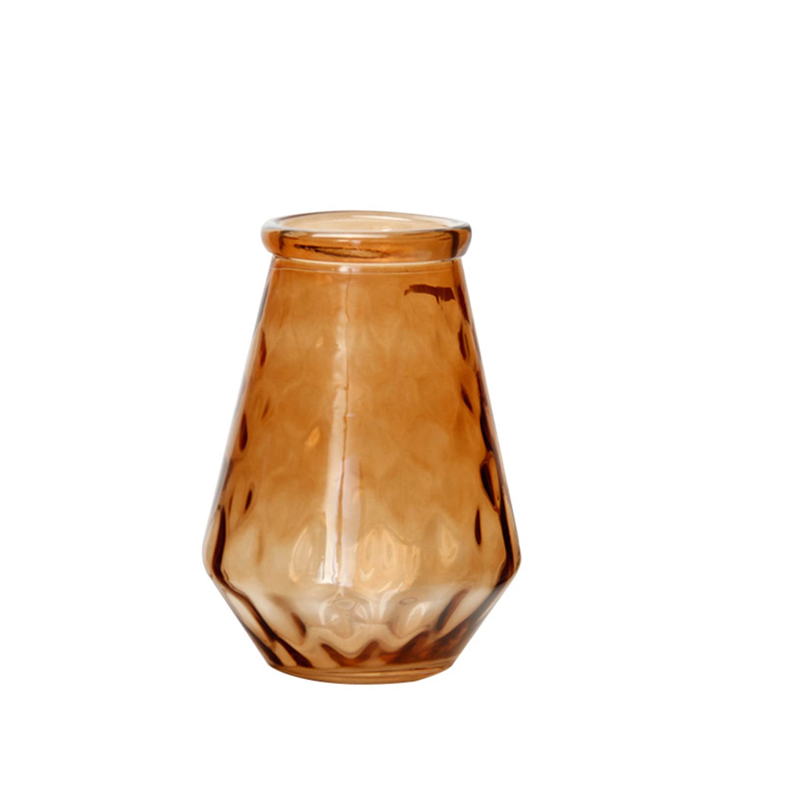 asdchZen Farmhouse Flower Vases,Flower Bud Vase Table Centerpieces Vase Bouquet Vases Plant Containers For Hydroponic Plants,For Kitchen,Coffee-28CM