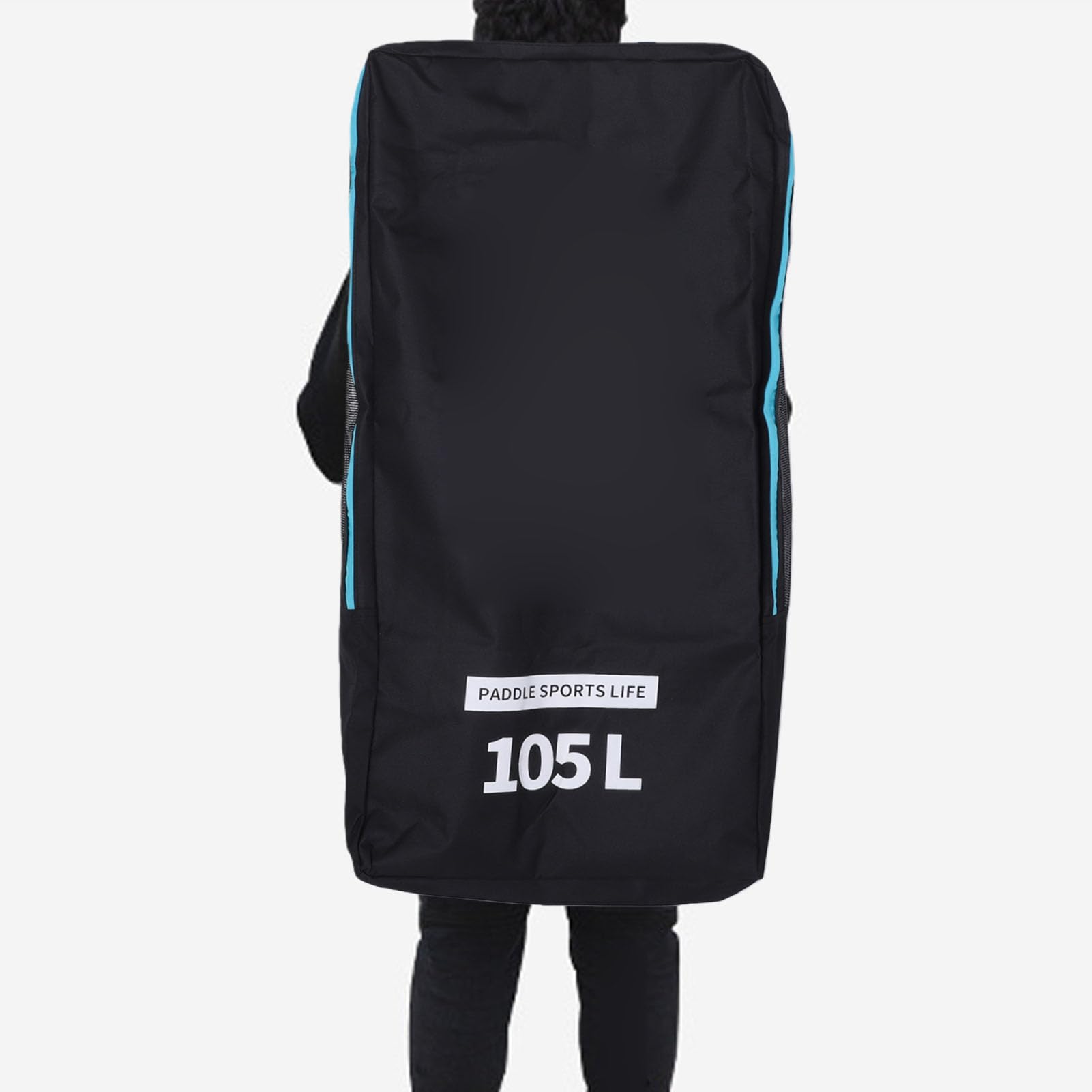 Mochila De Stand Up Paddleboard Diseño Ergonómico 105L para Viajes Deportes Acuáticos Uso Al Aire Material Oxford Negro