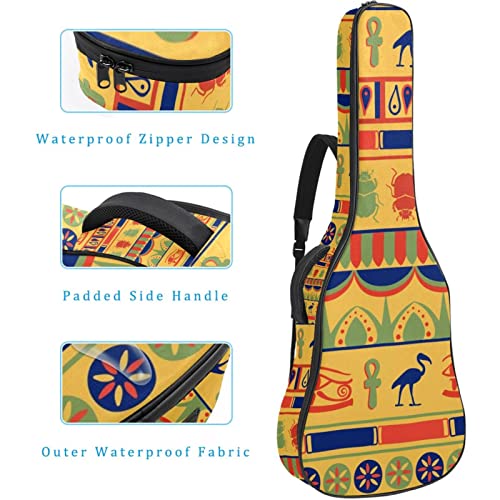 Sac à dos imperméable pour guitare acoustique – Sac à dos épais et doux – Housse pour guitare classique, Couleur 6, 42… - Les Beatles, Paul McCartney, John Lennon, RIngo Starr, George Harrison Sac à dos imperméable pour guitare acoustique - Sac à dos épais et doux - Housse pour guitare classique, Couleur 6, 42… – Image 5