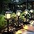 Solar Lights Outdoor,12 Pack Waterproof Solar Garden Lights, Auto On/Off Solar Pathway Lights for Your Garden, Landscape, Path, Yard, Patio, Driveway,Walkway Decor