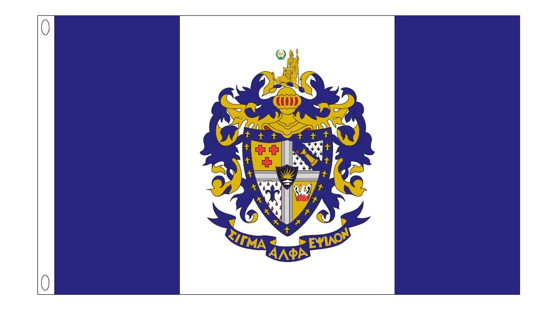 Sigma Alpha Epsilon 3' X 5' Officially Licensed Flag SAE-F001
