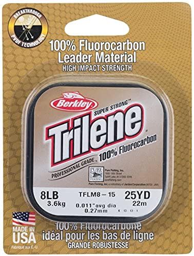 Berkley Trilene 100% Fluorocarbon Leader Fishing Line