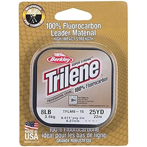 Berkley Trilene 100 % Fluorocarbon-Vorfach-Angelschnur Cover