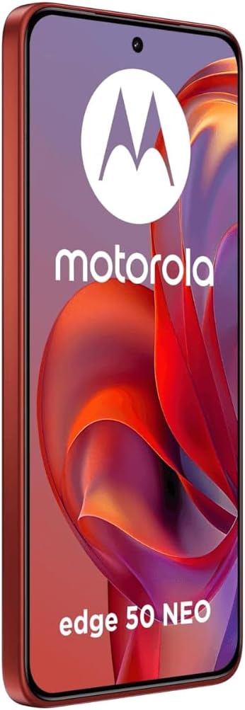 Motorola Edge 60 Neo Dual-SIM 256GB ROM + 12GB RAM (GSM OLY | No CDMA) Factory Unlocked 5G Smartphone (Pantone Poinciana) - International Version