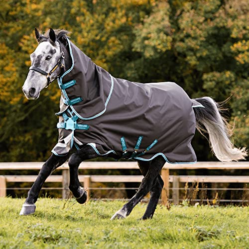 Horseware Amigo Bravo 12 Plus T/O Lite Disc Regendecke 0g mit Halsteil wasserdicht Excalibur 2022, Größe:5'6 Cover