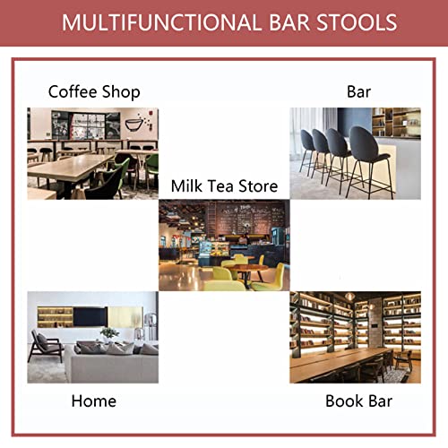 Tabouret de bar lot de 2 idéal autour d'un îlot de cuisine - 7