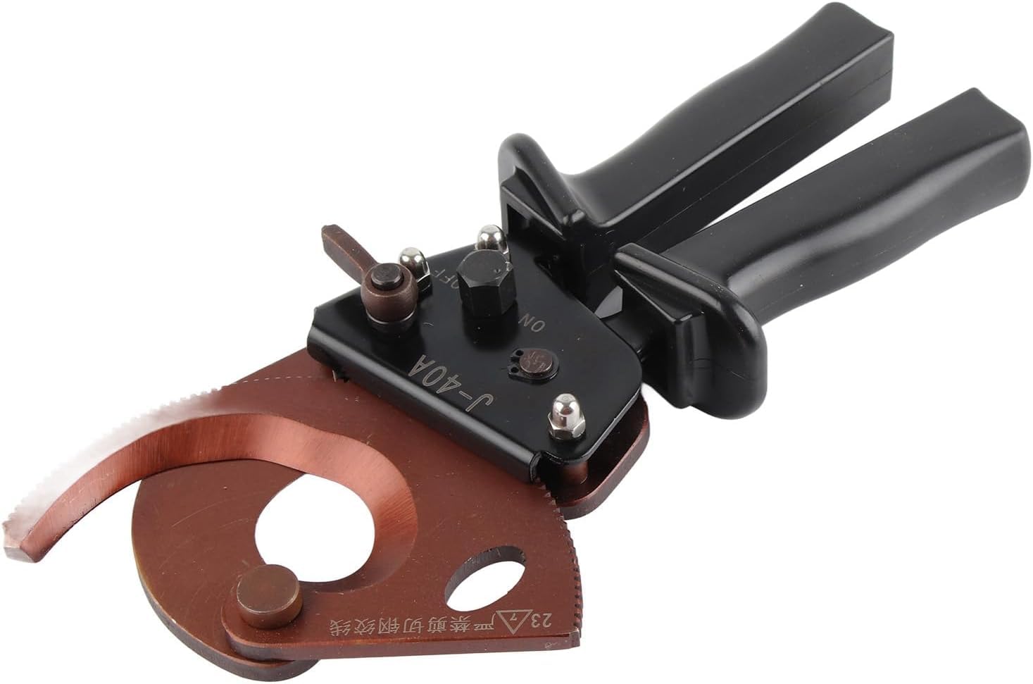 Kabelschneider, Ratsche, Industriequalität, Kabelschere, Drahtschneider, J40A, 300 mm², Hardware, handbetriebenes Schneidwerkzeug, Klemmkabelschneidegetriebe, Manganstahl