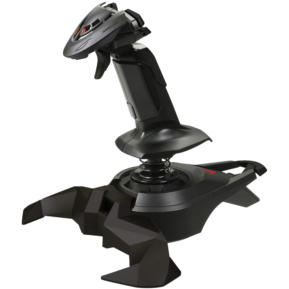 Subsonic Raiden - Joystick with throttle for flight simulator - Flignt Stick Pro controller - PC compatible (Windows 8)
