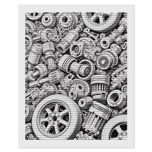 Kit peinture diamant 5D voiture loisir créatif adulte FodPand salon