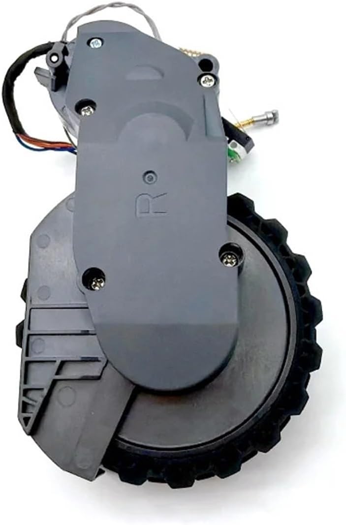 ，Compatible For Roborock， Branded Walking Wheel L+R Right Side Optional ，Compatible For Q Revo Curv Robot Vacuum Cleaner Accessory Parts(Large)