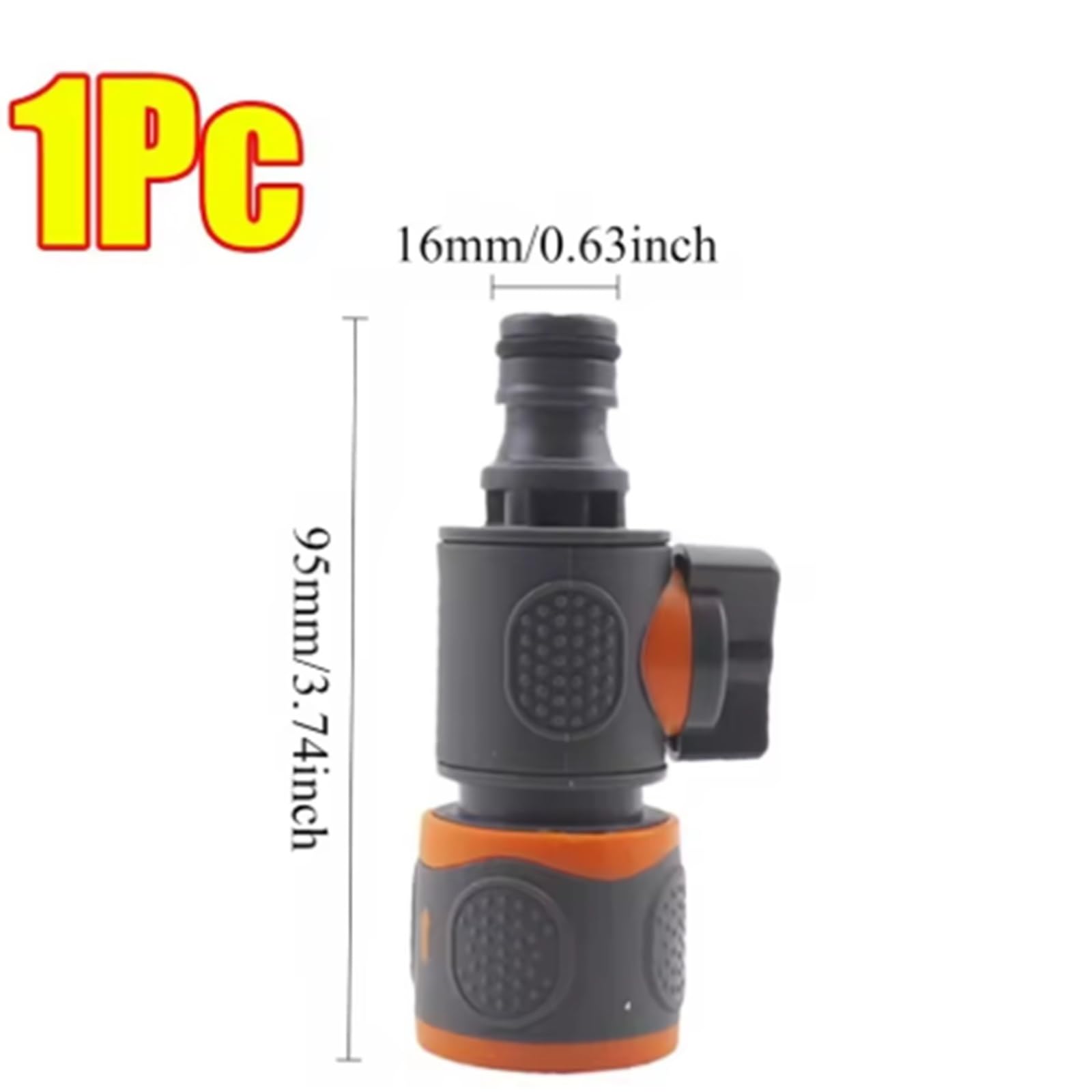 1-9 pz Tubo da Giardino Quick Connect Adattatori Rubinetto Valvola di Intercettazione Raccordo di Irrigazione Connettore for Rubinetti Pistole A Spruzzo Sistemi(B 6Pcs)