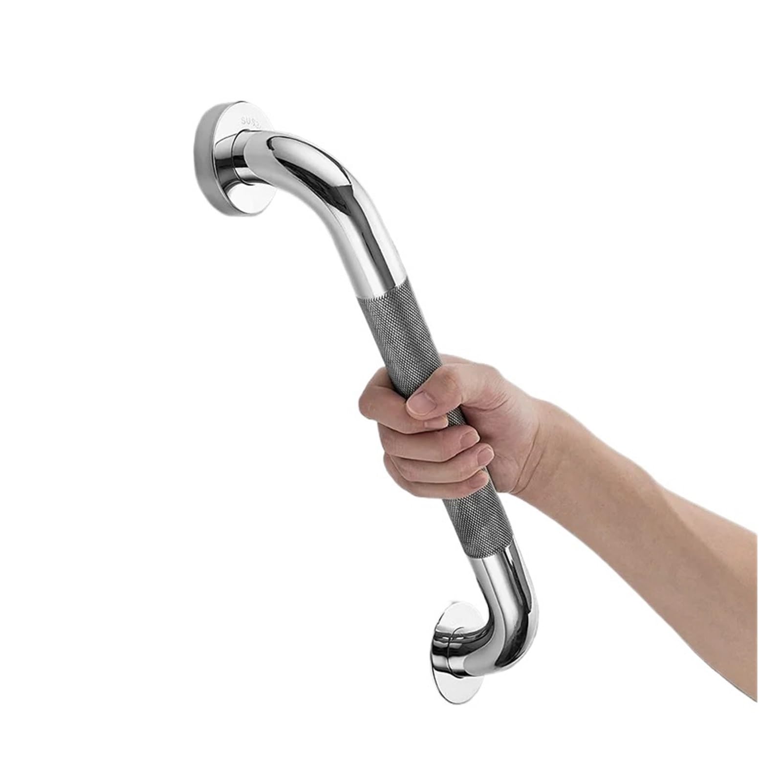Bathroom Grab Rails Bathroom Tub Toilet Handrail Grab Bar Stainless Steel Anti Slip Shower Safety Support Handle Towel Rack(50cm)