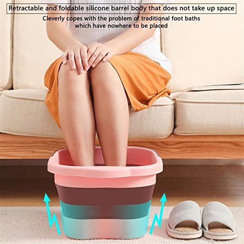 Spa de pies plegable para baño y masaje miniatura 3