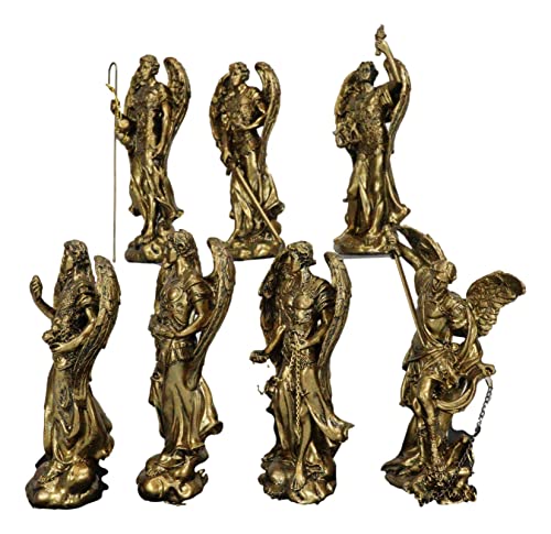 Set de 7 Figuras de Arcángeles Iglesia Ortodoxa Griega miniatura 6