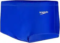 Sunga Tradicional, Speedo, AcquaPlus, Tecido Liso Resistente ao Cloro e Filtro Solar, tamanho M - Azul