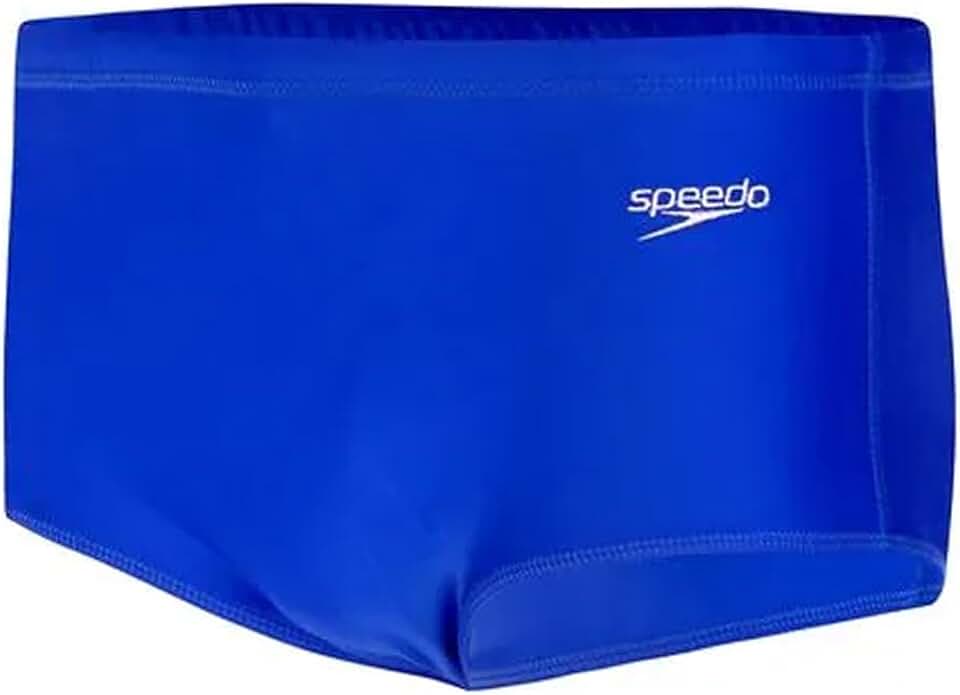 Sunga Tradicional, Speedo, AcquaPlus, Tecido Liso Resistente ao Cloro e Filtro Solar, tamanho G - Azul