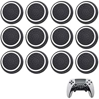 12Piezas Joystick Thumbstick Grips,Tapas Gomas Joystick,Tapa de