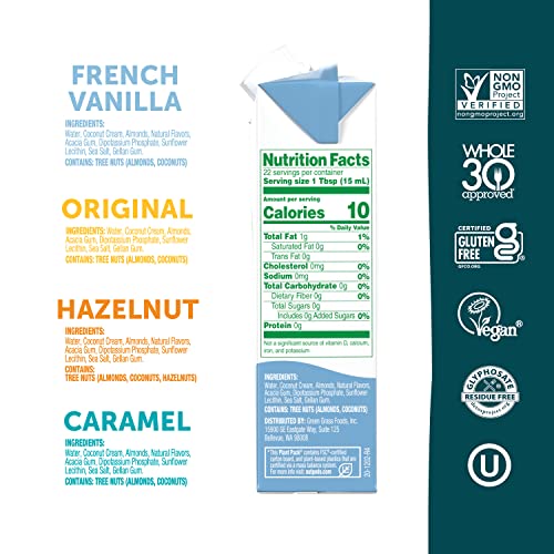 nutpods Variety Pack Coffee Creamer Bottle