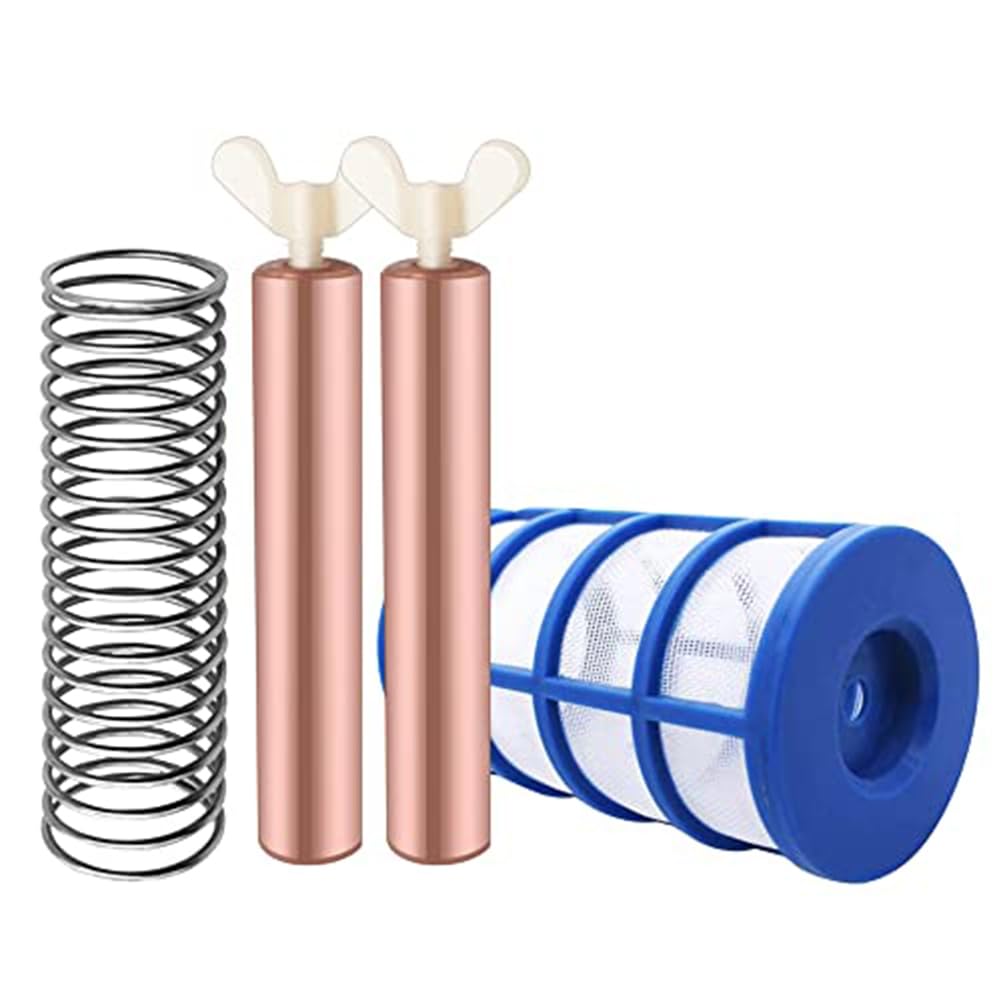 Kit de Reemplazo de Ánodo de Cobre para Piscina Solar, Accesorios Varilla Purificación, Repuestos Productos Químicos para Piscina, Herramientas de Limpieza de Jardín para Pruebas