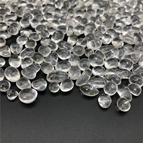 50 g 7-10 mm di Cristallo colorato Ghiaia Bianca for vasi, acquari, Giardini e fontane Raccolta domiciliare