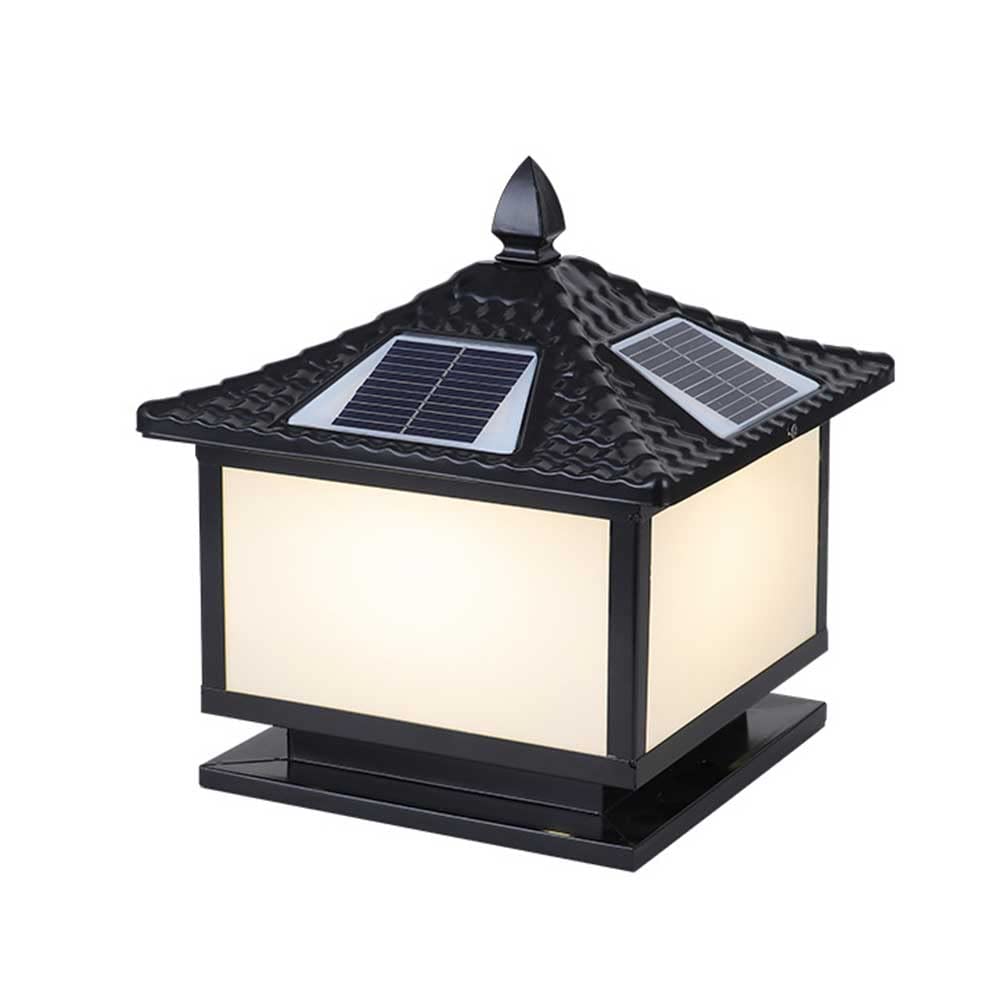 Farol exterior rústico que soluciona la falta de luz en tus caminos