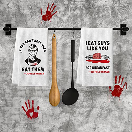Jeffrey-Dahmer-Kitchen-Towels-2-Pack-Halloween-Gothic-Bathroom-Hand-Towels-Funny-Serial-Killer-Gifts-for-Women-Men-True-Crime-Halloween-Bathroom-Kitchen-Decor-Jeffrey-Dahmer-Merchandise Jeffrey Dahmer Kitchen Towels 2 Pack Halloween Gothic Bathroom Hand Towels Funny Serial Killer Gifts for Women Men True Crime Halloween Bathroom Kitchen Decor Jeffrey Dahmer Merchandise