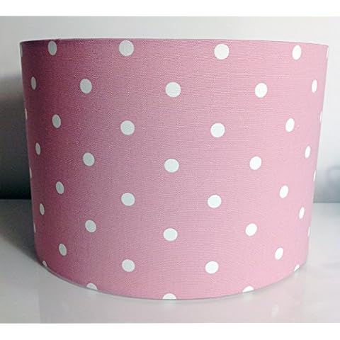 Children's Pink Polka Dot Lamp Shade Cover