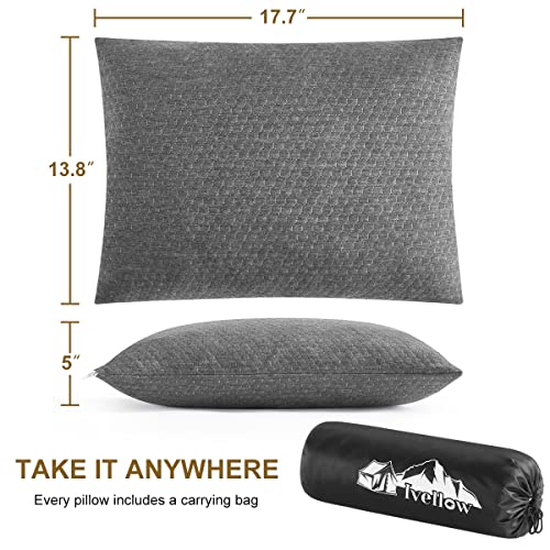 Ivellow 717110218811 Travel Pillow Compressible Camping Pillow thumb #4