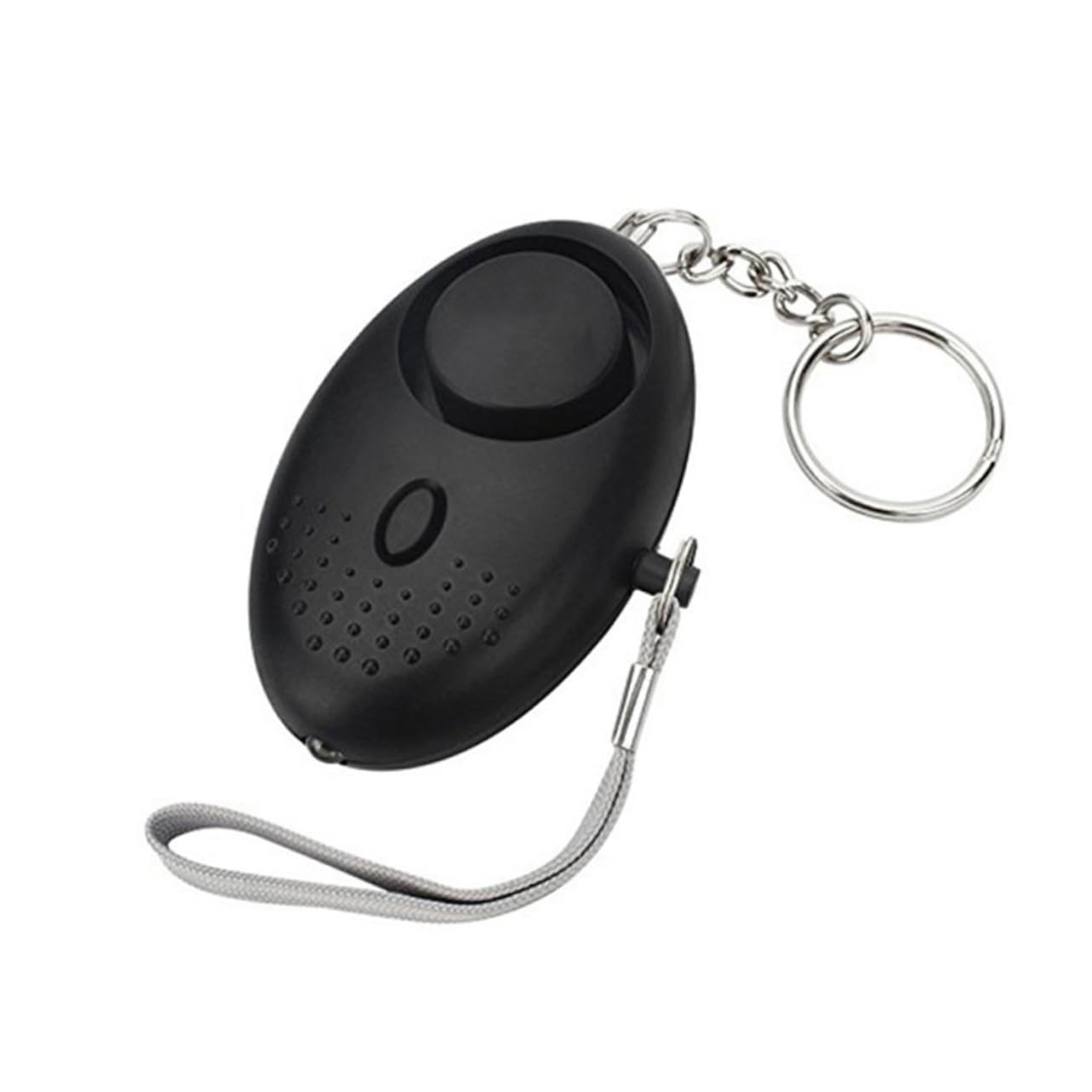 jojofuny 6pièces Alarme Personnelle LED Lot Lampe De Poche Sécurité pour Femmes Garçon Fille Et Personnes Âgées pour Sorties Nocturnes Noir