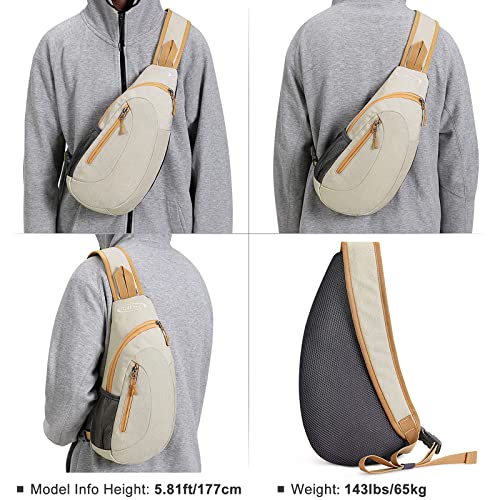 Image of G4Free Sling Bags Men and Women Shoulder Backpack Small Crossbody Chest Sling Backpack