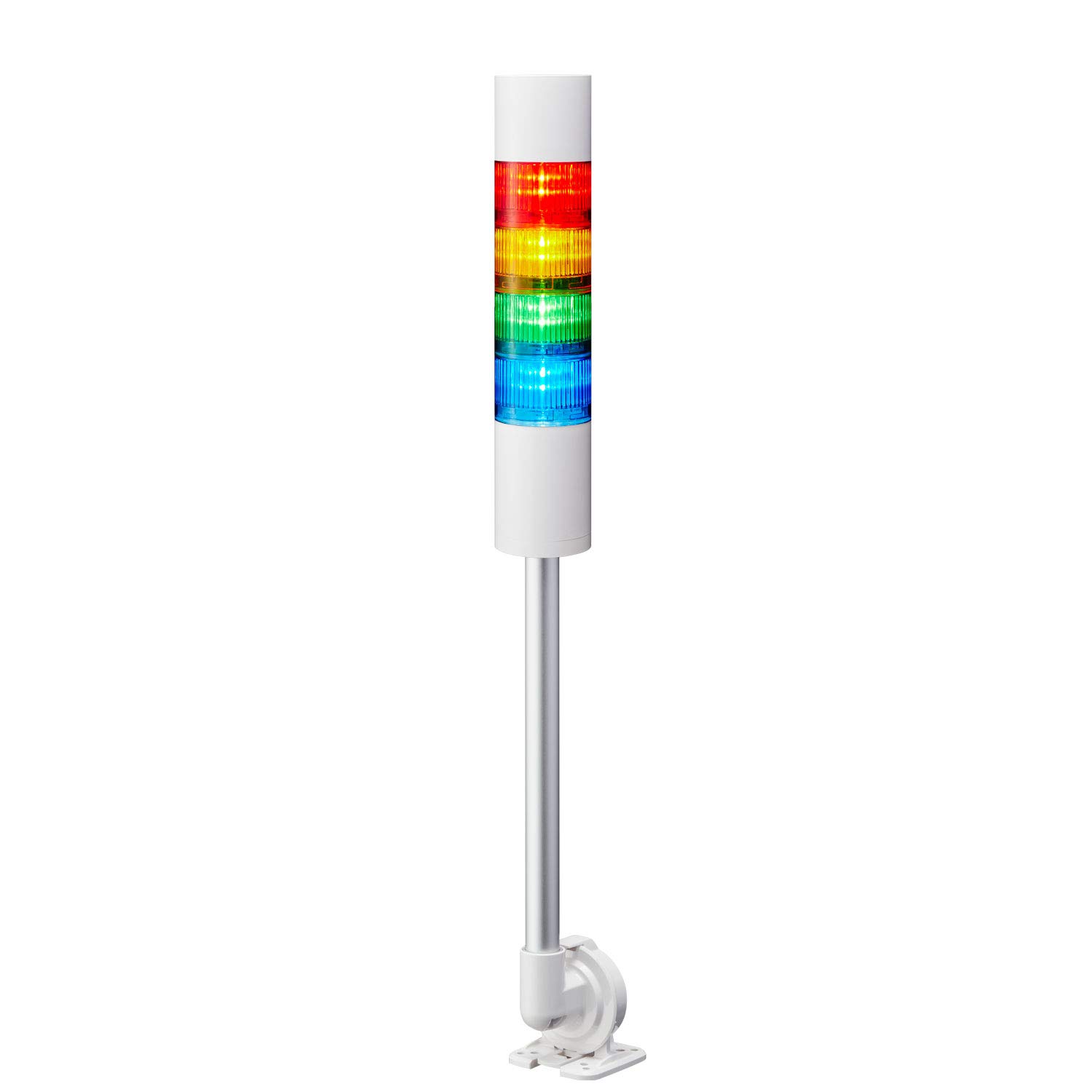 パトライト シグナルタワー積層信号灯 LR6-402LJBW-RYGB（24V） Amazon | パトライト/PATLITE 積層信号灯 シグナル・タワー LR6