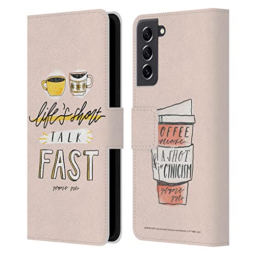 Coque portefeuille Gilmore Girls Samsung S21 FE 5G étui rabat en cuir