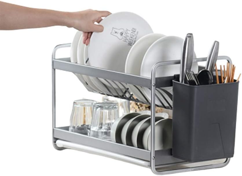 scolapiatti per bancone con scarico