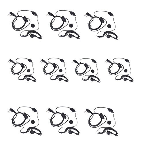 Tenq 10pack Earpiece Headset Mic for Baofeng Uv-5r 666s 777s 888s Two-Way Radio Tenq 10pack Earpiece Headset Mic for Baofeng Uv-5r 666s 777s 888s Two-Way Radio