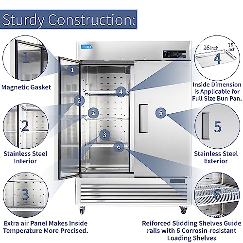 Commercial refrigerator True T-49