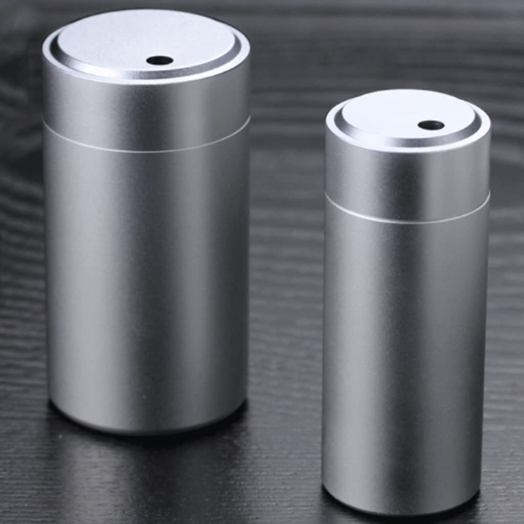 Modny Aluminiowy Pojemnik Na Wykałaczki Z Pokrywką Pojemnik Na Wykałaczki Zagęszczający Dozownik Na Wykałaczki Przenośny Futerał Na Wykałaczki Eleganc(L)