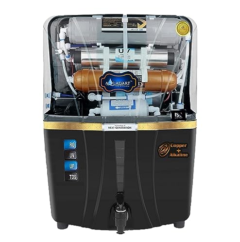 Image of AquaDart Copper RO+UV+UF Water Purifier - 12L with Alkaline, TDS Control and UV Purification