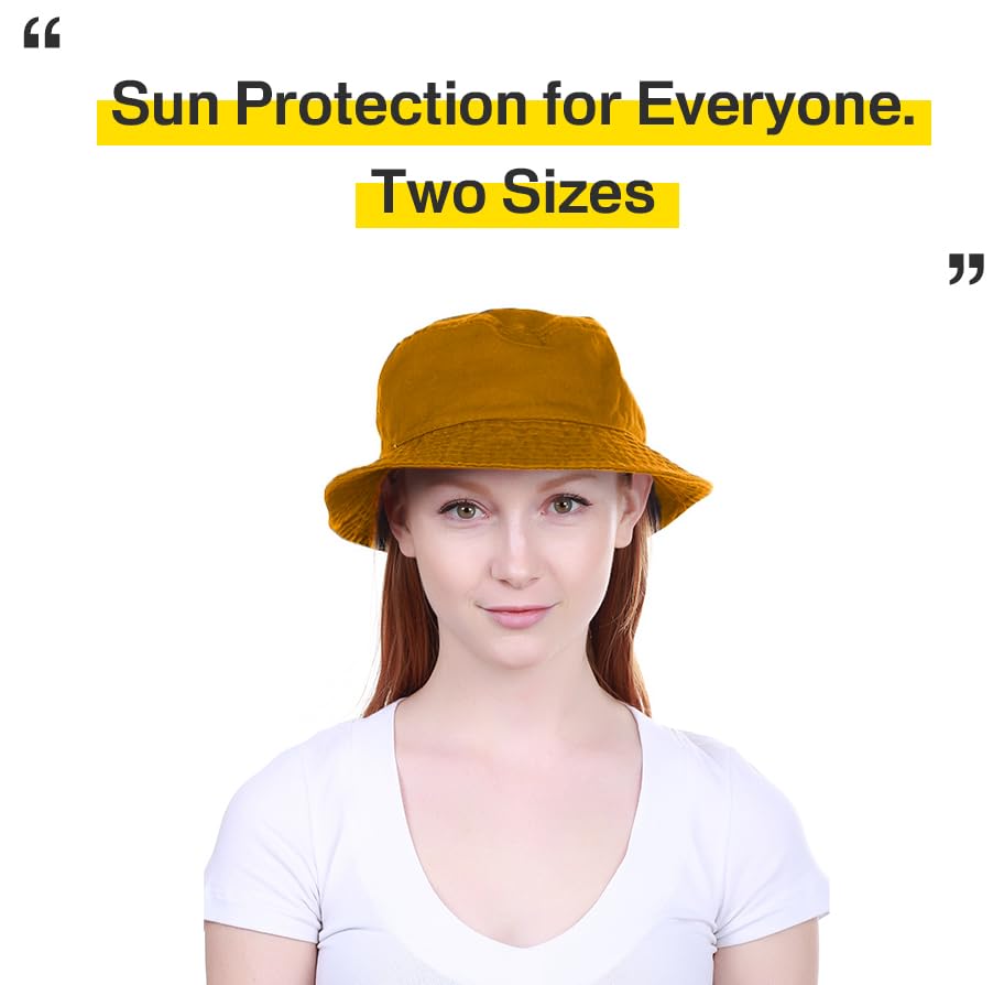 Image of KBETHOS 100% Cotton Washed Bucket Hat