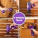 Cordless Drill：DEKOPRO 12V Power Drill Set 800RPM Electric Drills Small Drills with 3/8-inch Keyless Chuck and Portable Tool Set Gift Box (Purple)