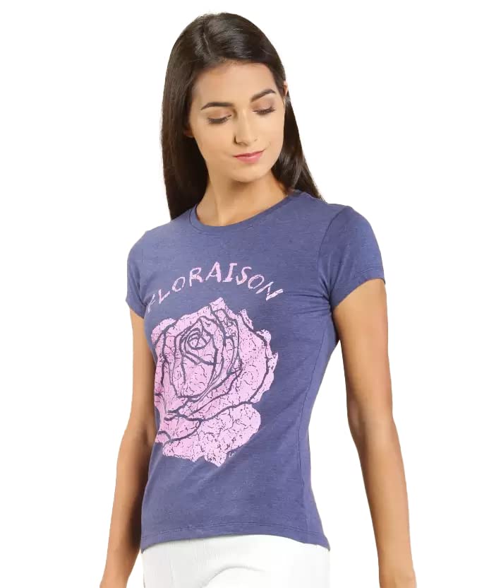 Image of Lyra Women's Cotton Regular Fit T-Shirt