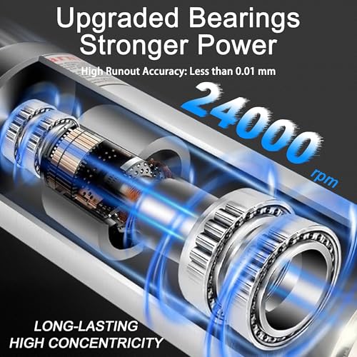 RATTMMOTOR Kit de Eixo Refrigerado A Água de 800 W, Motor de Eixo de 65 Mm 0,8 Kw 110 V 400 Hz + 1,5